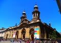 Chile, Metropolitan Cathedral of Santiago de Chile, Plaza de Armas