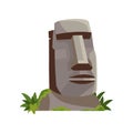 chile moai statue design