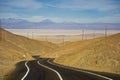 Chile. Pan-American Highway. Road. Royalty Free Stock Photo