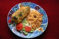 Chile Relleno Royalty Free Stock Photo