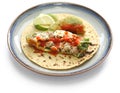 Chile relleno(stuffed chili)tacos, mexican cuisine