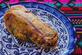 Chile relleno traditional Mexican cuisine in Mexico Royalty Free Stock Photo