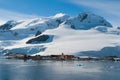 Chilean base Antarctica Royalty Free Stock Photo