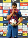 Chilean footballer Alexis Sanchez Royalty Free Stock Photo