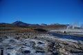 Chilean geysers Royalty Free Stock Photo