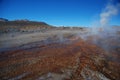 Chilean geysers Royalty Free Stock Photo