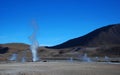 Chilean geysers Royalty Free Stock Photo