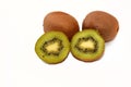 Chilean kiwifruit, Chinese gooseberry is the edible berry of several species of woody vines in the genus Actinidia Royalty Free Stock Photo