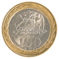 100 Chilean Pesos coin