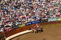 Chilean Rodeo, spectators attend the rodeo in Chile