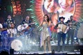 Chilean singer Maria Jose Quintanilla in a show.