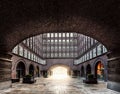 Chilehaus building courtyard - Hamburg, Germany