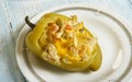 Chiles rellenos de pollo Royalty Free Stock Photo