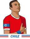 Chile soccer captain