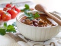 Chili Bean Stew Bowl Royalty Free Stock Photo