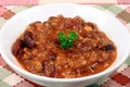 Chili beans bowl special Royalty Free Stock Photo