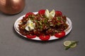 Chili Chicken is a sweet, tangy and slightly sour crunchy appetite that is prepared with chicken, bell peppers, garlic, chili