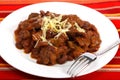 Chili con carne with beans Royalty Free Stock Photo