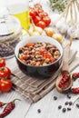 Chili con carne Royalty Free Stock Photo