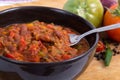 Chili con carne bowl Royalty Free Stock Photo