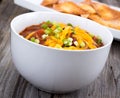 Chili con carne bowl Royalty Free Stock Photo