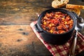 Chili con carne stew