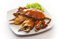 Chili fried crab