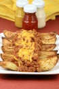 Chili fries Royalty Free Stock Photo