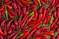 Chili pepper on wooden table Royalty Free Stock Photo