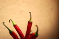 Chili peppers close up - background Royalty Free Stock Photo