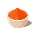 Chili Spice Powder in Bowl