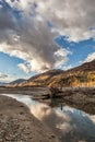 Chilkat River in evening