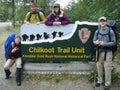 Chilkoot Trail Sign Royalty Free Stock Photo