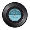 Chill out music vinyl record Royalty Free Stock Photo