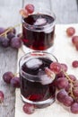 Chilled Red Grape Juice