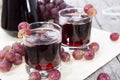 Chilled Red Grape Juice