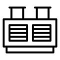 Chiller System Chiller System line icon