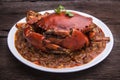Chilli crab asia cuisine.