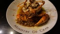 Culinary preparation of mud crab