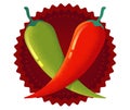 Chilli and jalapeno