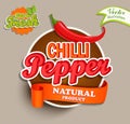 Chilli pepper logo.