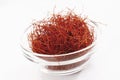 Chilli threads in bowl Royalty Free Stock Photo