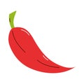 chilli vegetable icon vector design