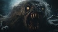 Chilling Creatures: Unreal Engine Monster With Big Fangs