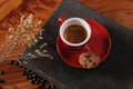 Chilling time coffee Royalty Free Stock Photo