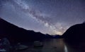 Chilliwack lake and Milky Way