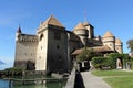 Chillon Castle. Chateau de Chillon. Royalty Free Stock Photo