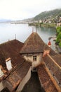 The Chillon Castle (Chateau de Chillon), Switzerland Royalty Free Stock Photo