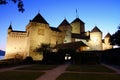 The Chillon castle in Montreux, Switzerland Royalty Free Stock Photo