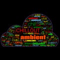 Chillout Chill Music Creative Background